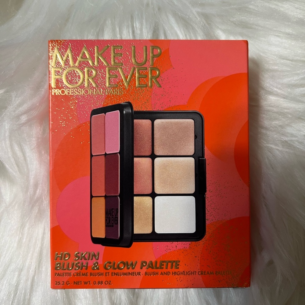 Makeup Forever HD Skin Blush & Glow Palette - Pink, Gold, Cream